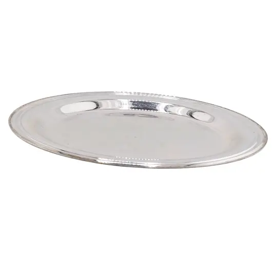 Tavita metalica decorativa vintage rotunda, design minimalist - 12cm, imagine 2