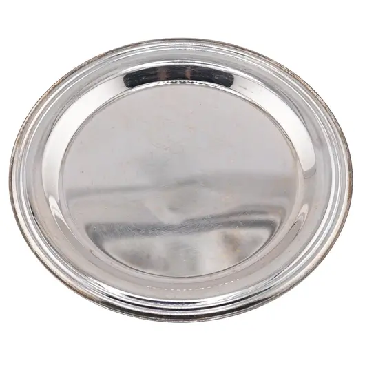 Tavita metalica decorativa vintage rotunda, design minimalist - 12cm