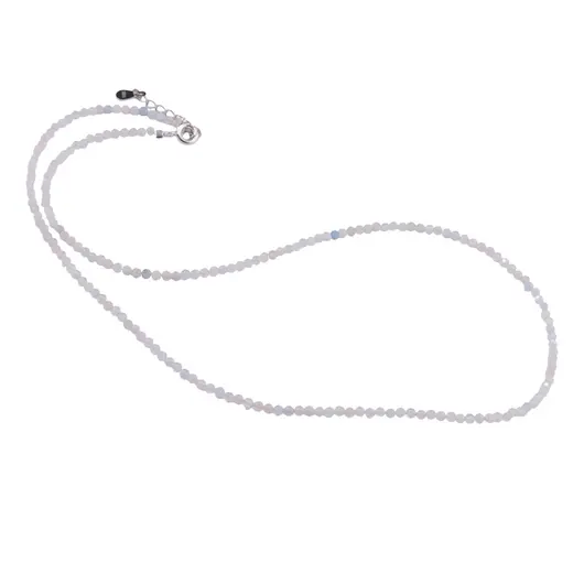 Colier Mix Berile sfere fatetate cu Argint 925, 2mm