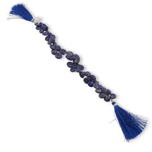 Sirag unicat briolete fatetate Lapis Lazuli, M2, imagine 2