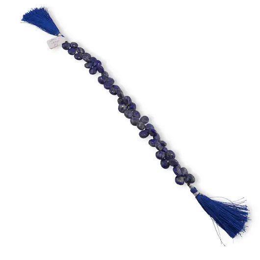 Sirag unicat briolete fatetate Lapis Lazuli, M5, imagine 2