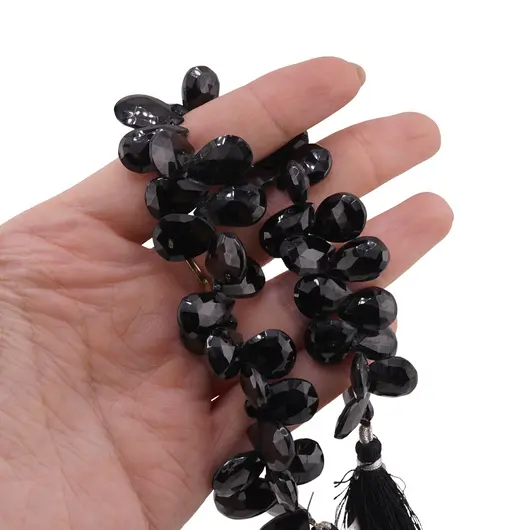 Sirag unicat briolete fatetate Spinel, M1, imagine 3
