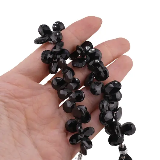 Sirag unicat briolete fatetate Spinel, M6, imagine 3