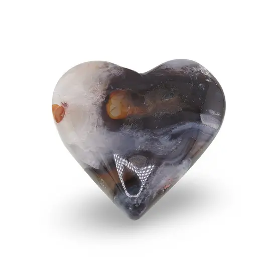 Agat de foc, cristal unicat, N1
