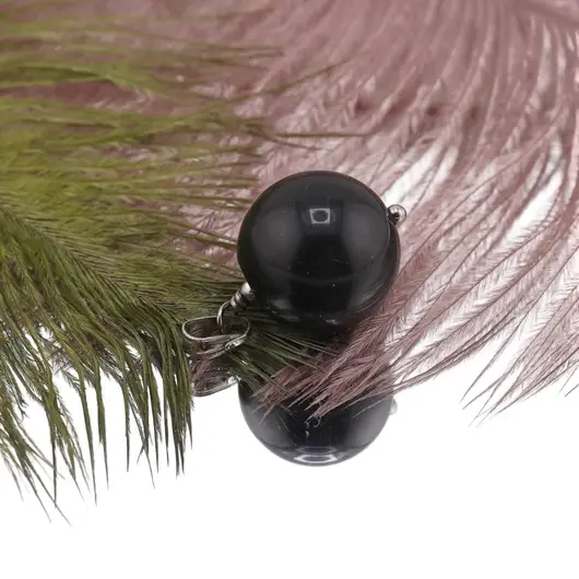 Pandantiv Onix sfera 15mm, imagine 3