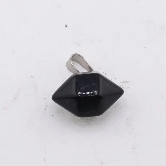 Pandantiv Onix cu doua varfuri 16mm, imagine 2