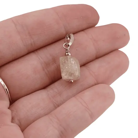 Pandantiv Citrin neuniform 10mm, imagine 3