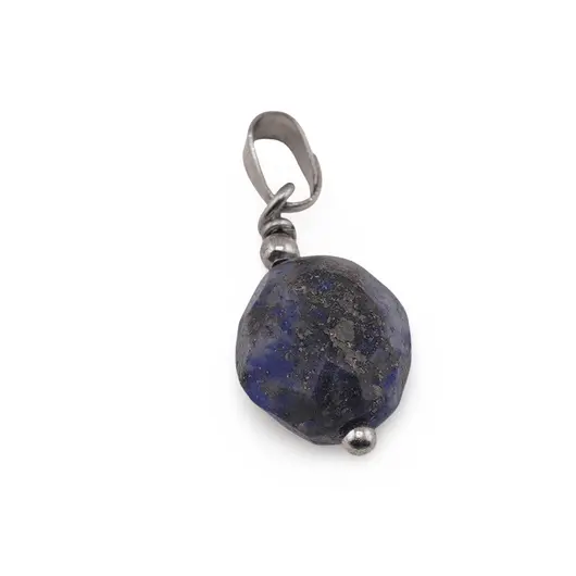 Pandantiv Lapis Lazuli oval fatetat 11mm