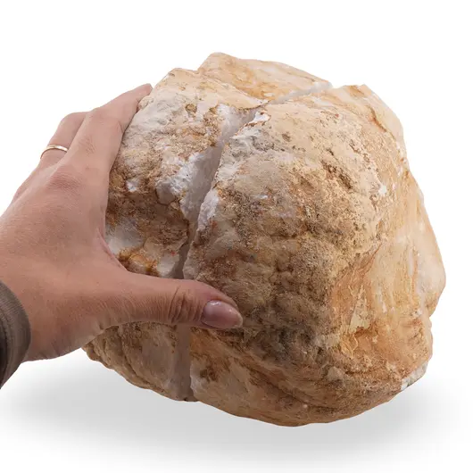 Geoda mare Calcedonie Maroc, 17-20cm, imagine 4