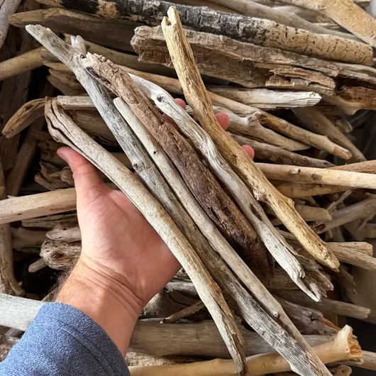 Lemn natural Driftwood, 1 kg, imagine 5