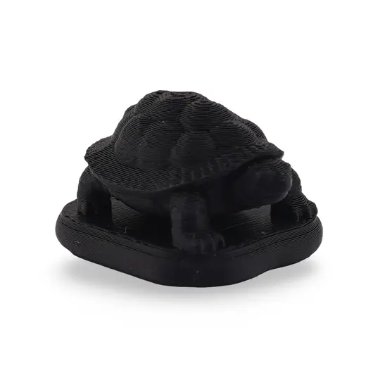 Statueta braosca testoasa din PLA premium, negru - 33mm, imagine 2