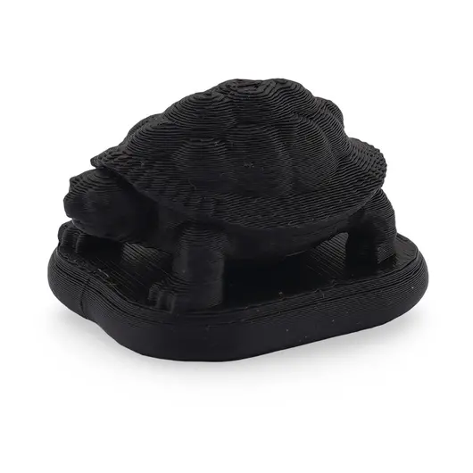 Statueta braosca testoasa din PLA premium, negru - 33mm