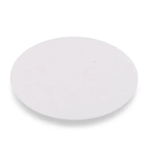 Suport pentru cristale din PLA premium, model rotund plat - alb, imagine 2