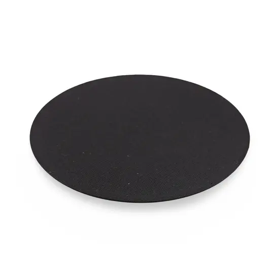 Suport pentru cristale din PLA premium, model rotund plat - negru, imagine 2