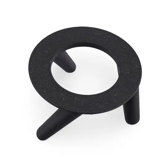 Suport pentru sfera din PLA premium, forma circulara cu trei picioare - negru, imagine 3