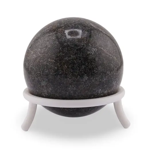 Suport pentru sfera din PLA premium, forma rotunda cu trei picioare, 60mm - alb, imagine 3