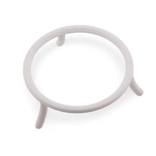 Suport pentru sfera din PLA premium, forma rotunda cu trei picioare, 68mm - alb, imagine 2