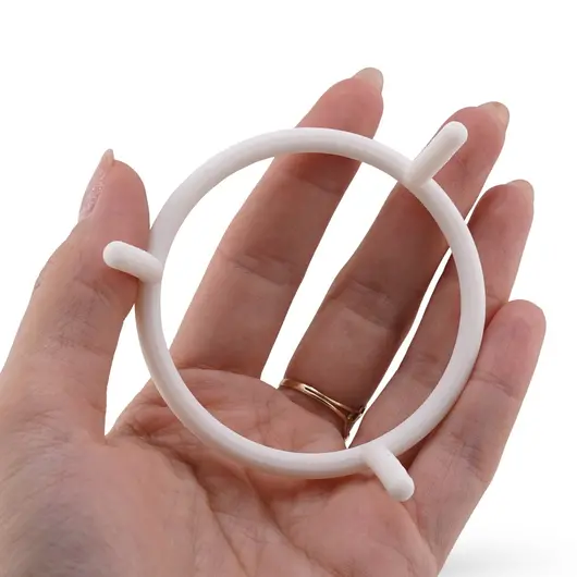 Suport pentru sfera din PLA premium, forma rotunda cu trei picioare, 68mm - alb, imagine 4