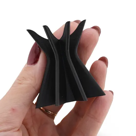 Suport pentru sfera din PLA premium, forma stelata cu opt brate - negru, imagine 4