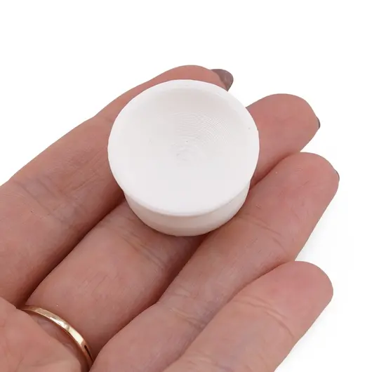 Suport pentru sfera din PLA premium, rotund - alb, imagine 3