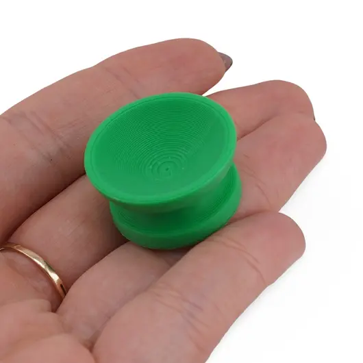 Suport pentru sfera din PLA premium, rotund - verde, imagine 4