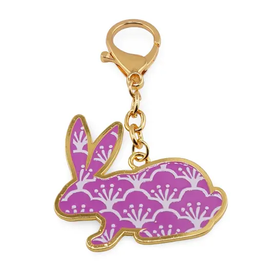 Amuleta breloc feng shui din metal pentru zodia Iepure, 2026