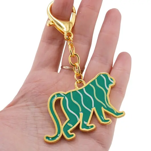 Amuleta breloc feng shui din metal pentru zodia Maimuta, 2026, imagine 3