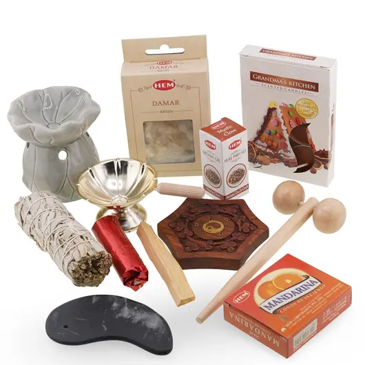 Calendar de Advent StoneMania Bijou 2025 – 12 produse pentru aromaterapie