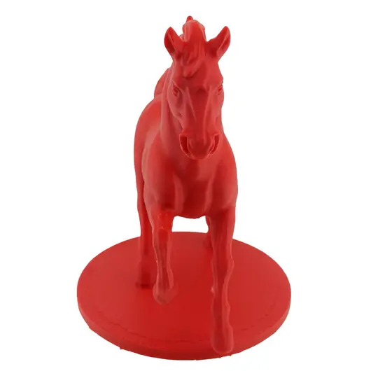 Calul de Foc Feng Shui 2026 Rosu - Statueta 3D, 15cm, imagine 4