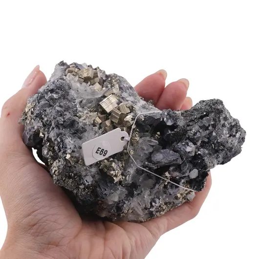 Floare de mina, cristal unicat, E69, imagine 2