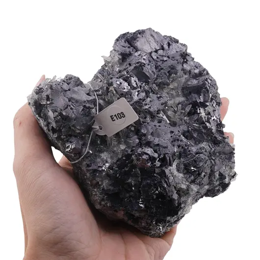 Floare de mina, cristal unicat, E103, imagine 2