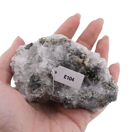 Floare de mina, cristal unicat, E104, imagine 2