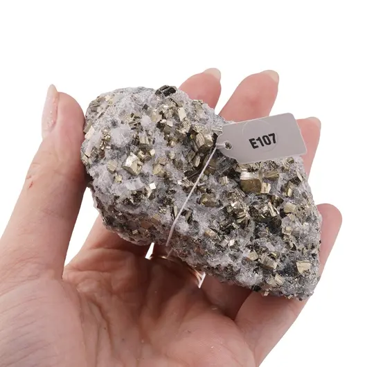 Floare de mina, cristal unicat, E107, imagine 2