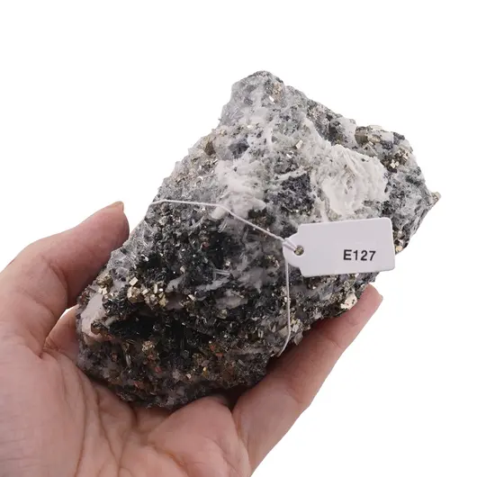 Floare de mina, cristal unicat, E127, imagine 2