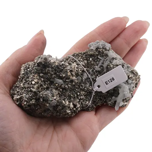 Floare de mina, cristal unicat, E128, imagine 2