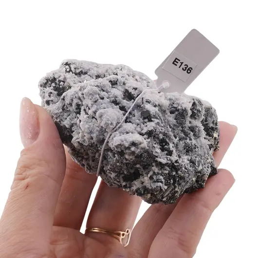 Floare de mina, cristal unicat, E136, imagine 2