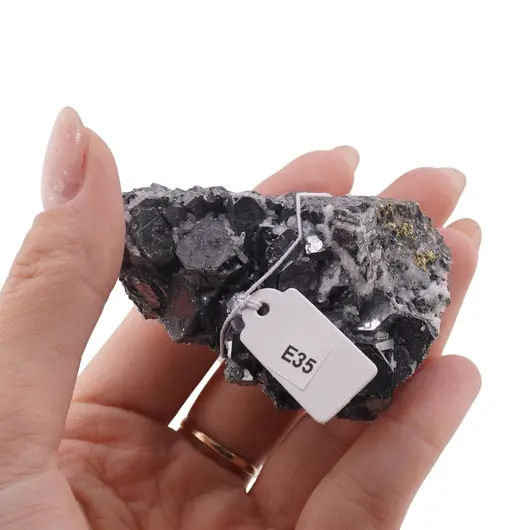 Floare de mina, cristal unicat, E35, imagine 2