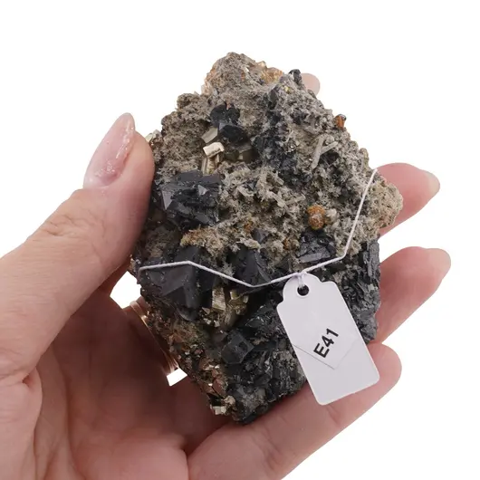 Floare de mina, cristal unicat, E41, imagine 2