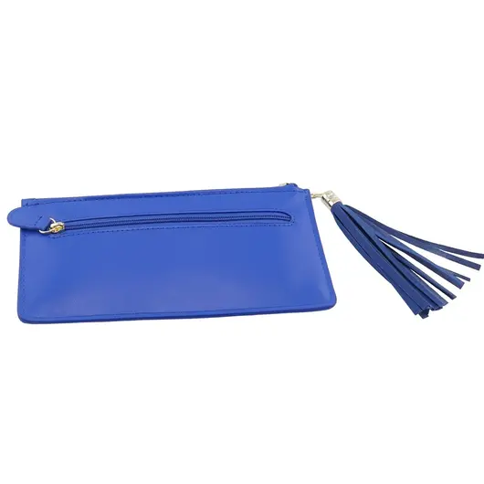 Portofel Feng Shui cu Zeul Bogatiei si Cal Tribut, albastru - 2026, imagine 2