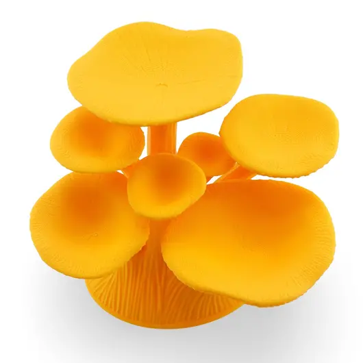 Suport pentru cristale din PLA premium, ciuperca - galben, imagine 3