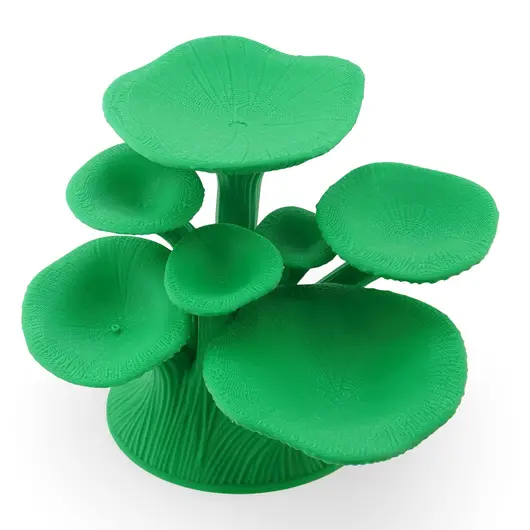 Suport pentru cristale din PLA premium, ciuperca - verde, imagine 3