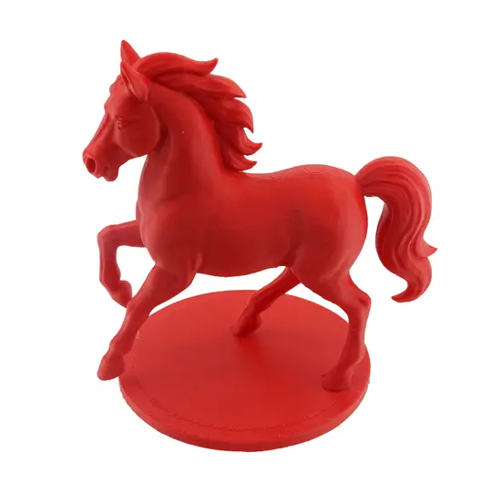 Calul de Foc Feng Shui 2026 Rosu - Statueta 3D, 15cm, imagine 2