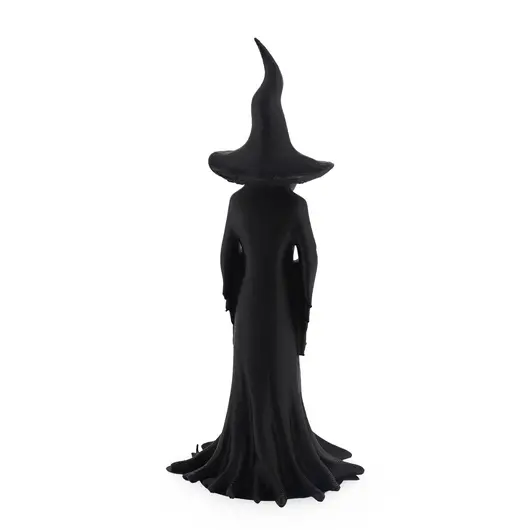 Decoratiune din PLA premium, vrajitoare - neagra, imagine 2