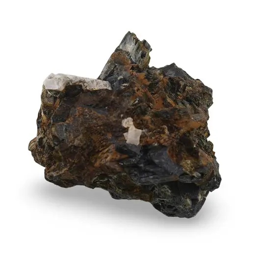 Epidot A+ in matrita, cristal unicat E19