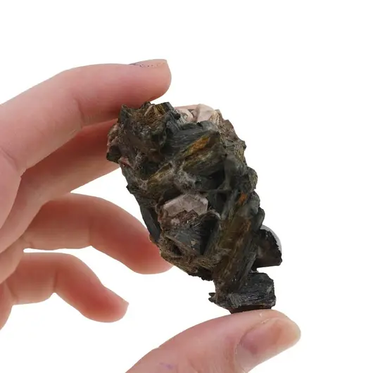 Epidot A+ in matrita, cristal unicat E2, imagine 2