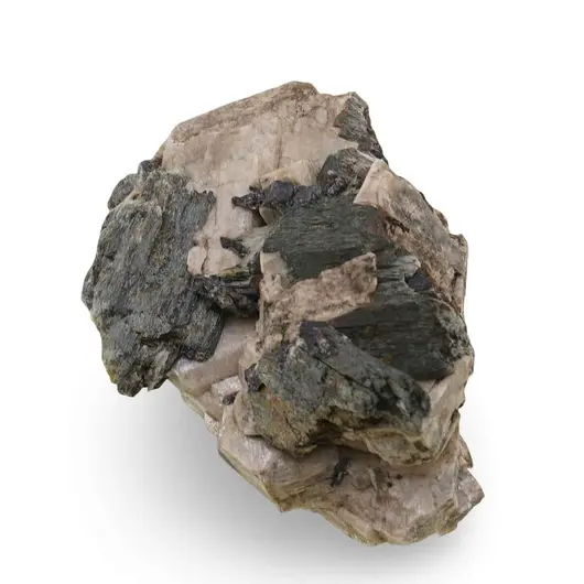 Epidot A+ in matrita, cristal unicat E21