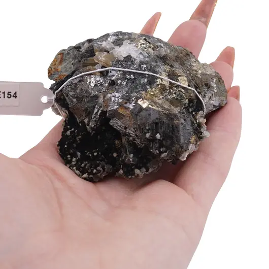 Floare de mina, cristal unicat, E154, imagine 2