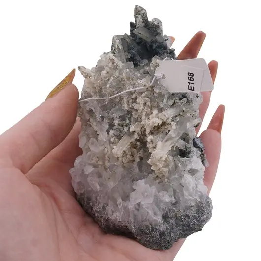 Floare de mina, cristal unicat, E168, imagine 2