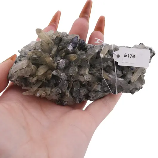 Floare de mina, cristal unicat, E176, imagine 2