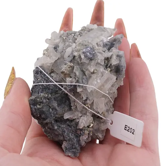 Floare de mina, cristal unicat, E202, imagine 2